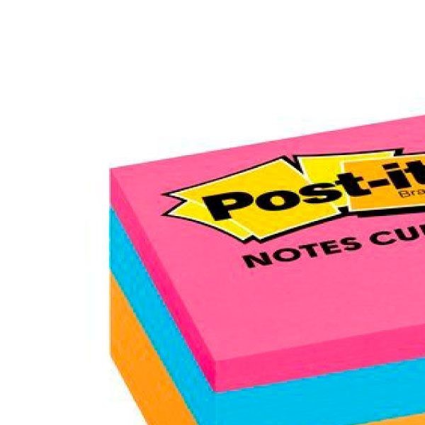 NOTAS ADH. 2X2 POST-IT 2051-N2051-FLT MINI CUBO 400H. C.24
